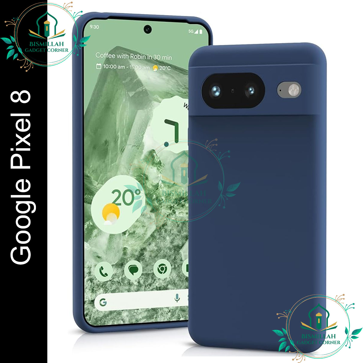 Picture of Premium Liquid Silicone Phone case for Google Pixel 8 Liquid Silicon Mobile Back Case Soft Silicone Phone Cover