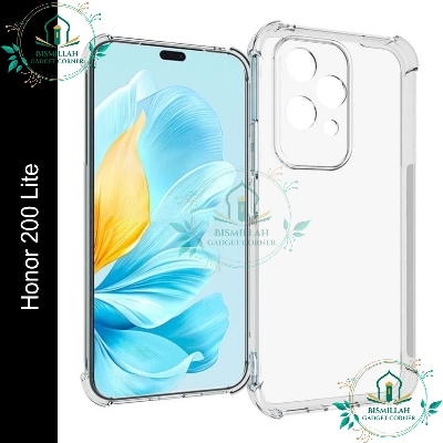 Picture of Transparent back cover For Honor 200 Lite 5G Luxury transparent Protect Back Cover Soft Case