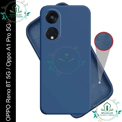 Picture of Premium Liquid Silicone Phone case for Oppo Reno8 T 5G / Oppo A1 Pro 5G Liquid Silicon Mobile Back Case Soft Silicone Phone Cover