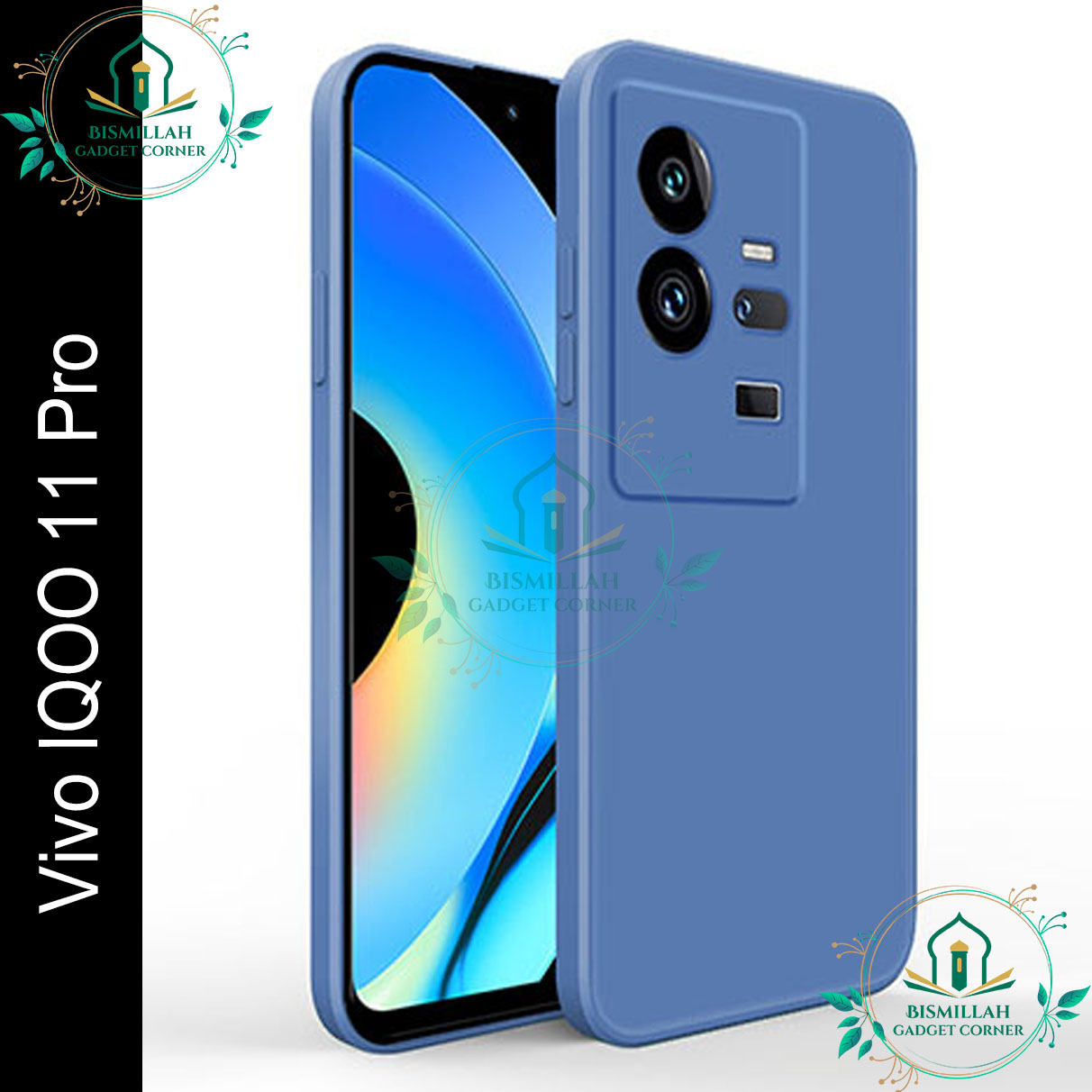 Picture of Premium Liquid Silicone Phone case for vivo iQOO 11 Pro 5G Liquid Silicon Mobile Back Case Soft Silicone Phone Cover