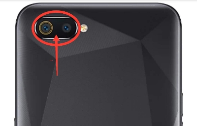 Picture of For Realme C2 main camera glass Rear Facing Camera Glass Lens Replacement