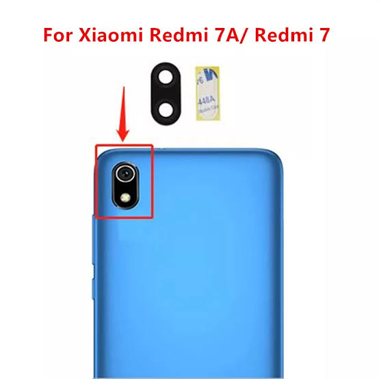 Picture of For Xiaomi Redmi 7A main camera glass Rear Facing Camera Glass Lens Replacement