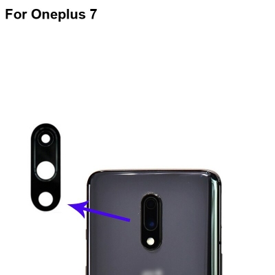 Picture of For OnePlus 7 camera main glass lens Rear Facing Camera Glass Lens Replacement