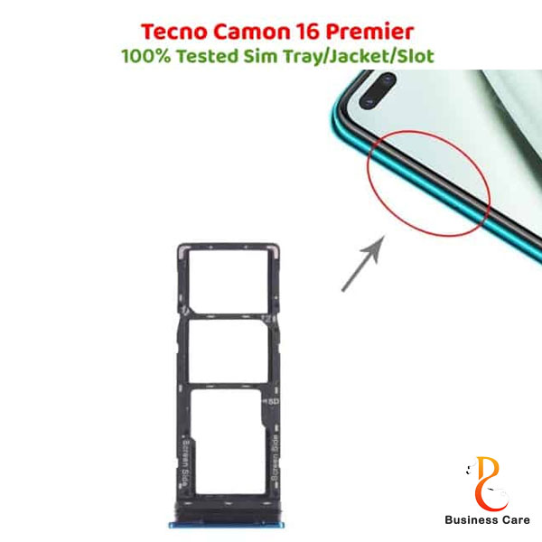 Picture of Tecno camon 16 এর জন্য সিম কার্ড হোল্ডার ট্রে-নীল-কালো-সবুজ-সাদা
