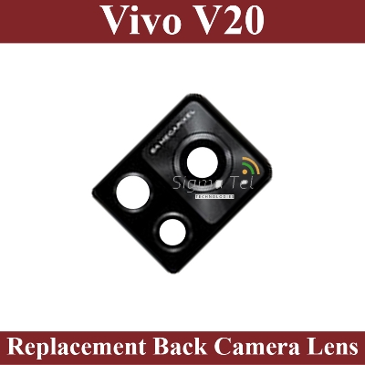 Picture of For Vivo V20 camera main glass Rear Facing Camera Glass Lens Replacement