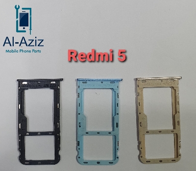 Picture of For Xiaomi Redmi 5+ Xiaomi Redmi Plus Sim Tray Origenal Dual Sim Door Memory Card Slot Replacement