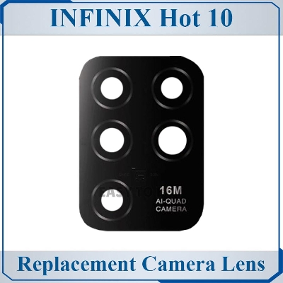 Picture of For Infinix Hot 10 camera Rear Facing Camera Glass Lens main