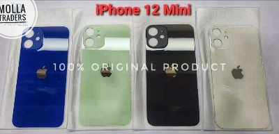 Picture of For Apple iPhone 12 Mini  Phone Battery Back Cover Backshell Glass Battery Rear Case Phone Battery Back Cover Backshell Glass Battery Rear Case