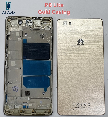 Picture of Huawei P8 Lite Complete Housing Casing Body Back Rear Battery Door Cover Lcd Frame Ring Replacement