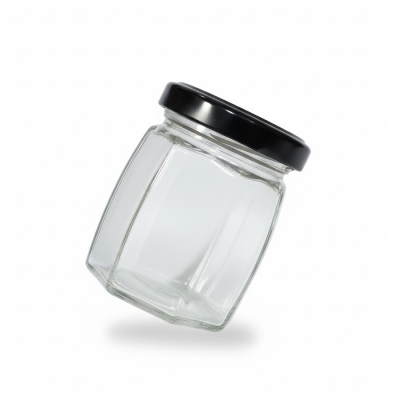 Picture of ১০০ এমএল কালো ঢাকনা কাচের বৈয়ম