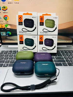 Picture of Spigen Leather Armor Airpods Case for AirPods Pro 2