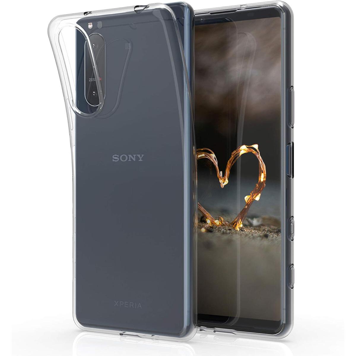Picture of Clear Transparent Soft TPU Back Cover for Sony Xperia Series – Shockproof Slim Case for Xperia 5/1/10/XZ Models