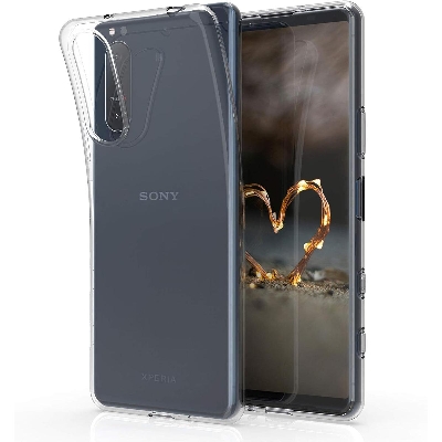 Picture of Clear Transparent Soft TPU Back Cover for Sony Xperia Series – Shockproof Slim Case for Xperia 5/1/10/XZ Models