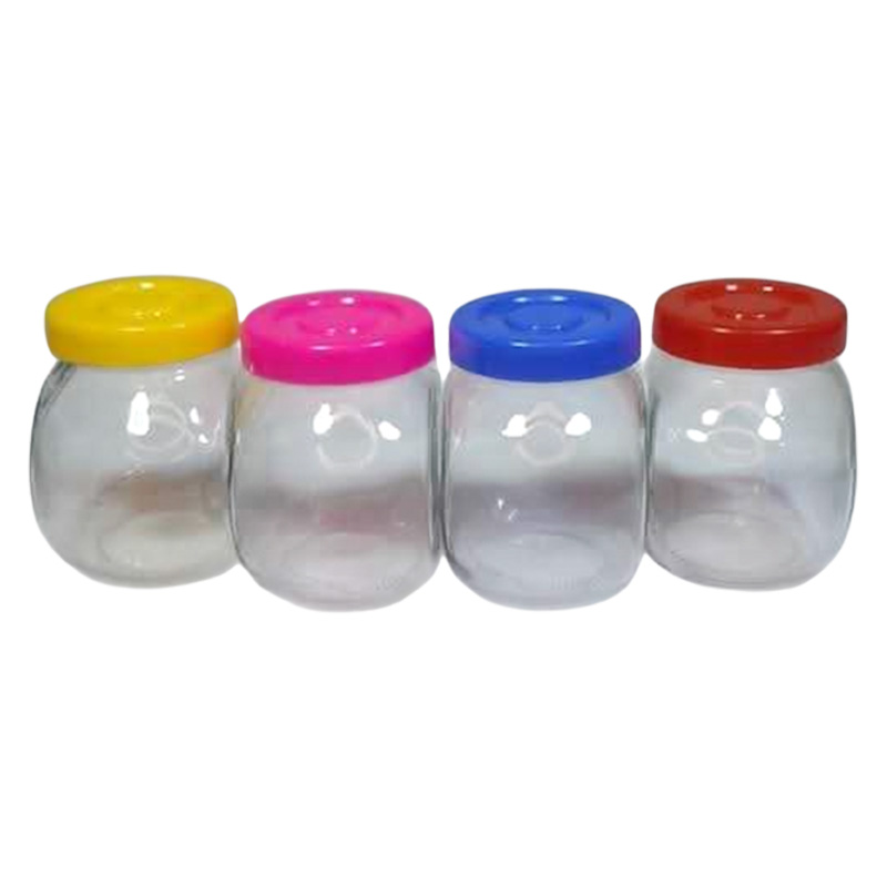 Picture of ৩৫০ এমএল ৪ পিছ সেট নতুন কাচের বৈয়ম