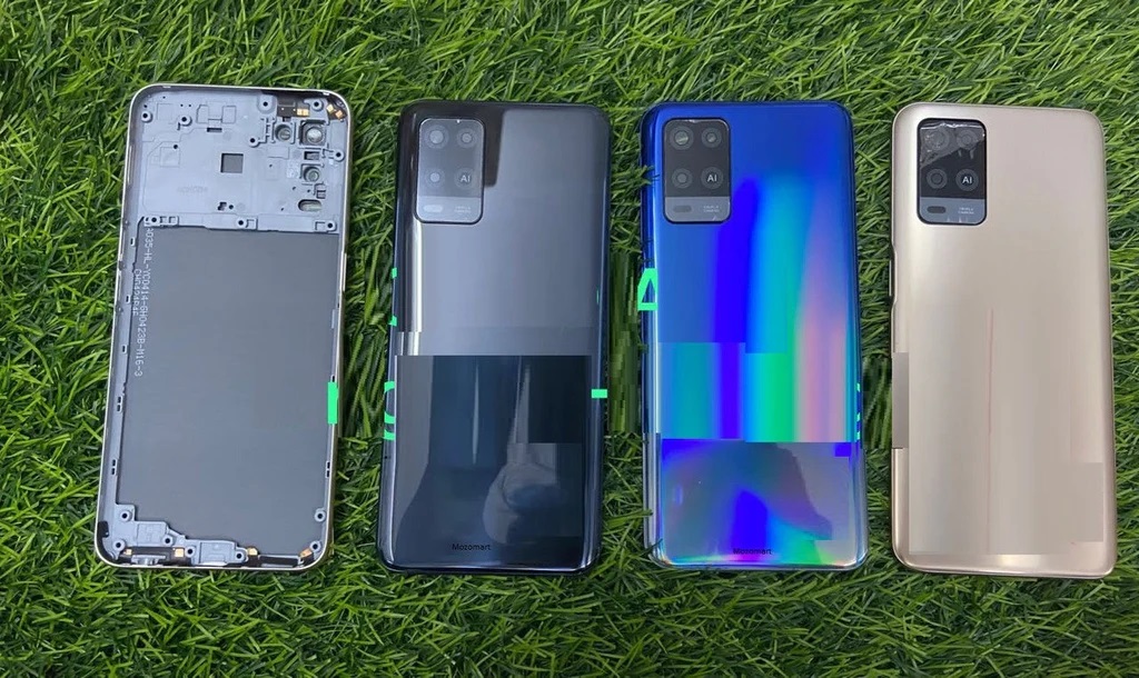 Picture of Oppo A54 (Backshell) Back Panel with Side Frame Housing