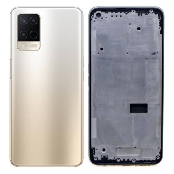 Picture of Oppo A54 Full Body Housing / Middle Frame Chassis with Back Panel