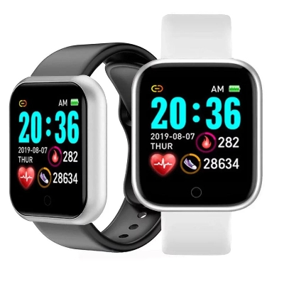 Picture of Y68 Pro Smart Watch Bluetooth Fitness Tracker Sport Heart Rate Monitor Blood Waterproof Women Color Bracelet D20 for Android IOS