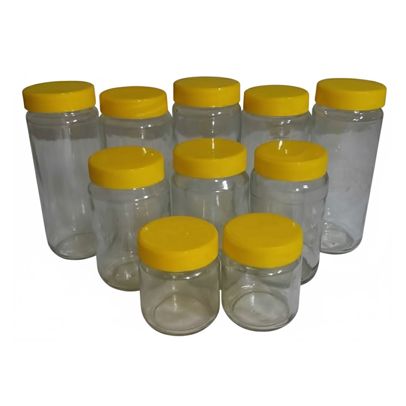 Picture of ১০ পিছ সেট কাচের বৈয়ম (৫০০ এমএল ও ২৫০ এমএল)