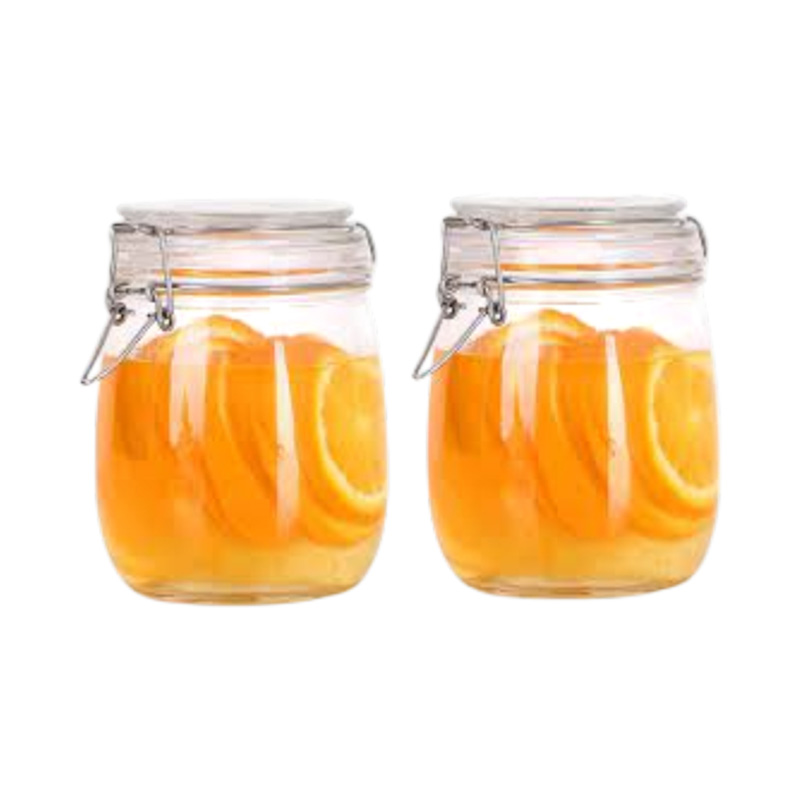 Picture of Glass Container for Food Storage with Leakproof Rubber Gasket