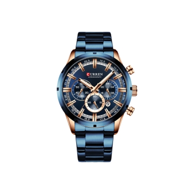 Picture of CURREN 8355 Men's Business Watch – Minimalist Steel Band with Calendar & Waterproof Design