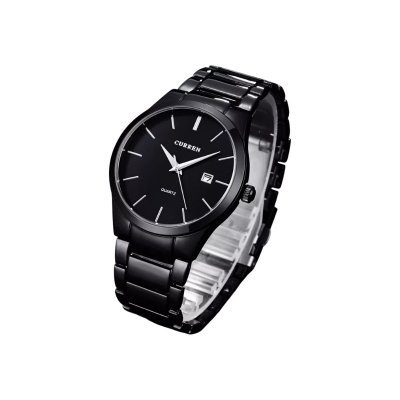 Picture of CURREN 8106 Men's Luxury Stainless Steel Watch – Waterproof, Calendar Display, Sporty Military Style