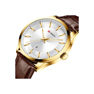 Picture of CURREN 8365 Men's Quartz Leather Strap Watch – Elegant Business Timepiece