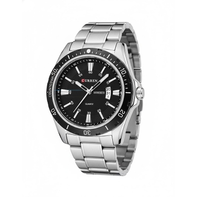 Picture of Curren 8110 Men's Stainless Steel Business Quartz Watch – Elegant Timepiece
