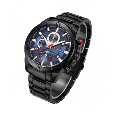 Picture of CURREN 8275 Men's Stainless Steel Quartz Watch – Elegant Business Timepiece