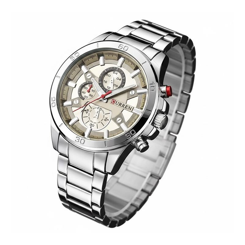 Picture of Curren 8275 Men's Waterproof Stainless Steel Watch – Elegant Business Timepiece