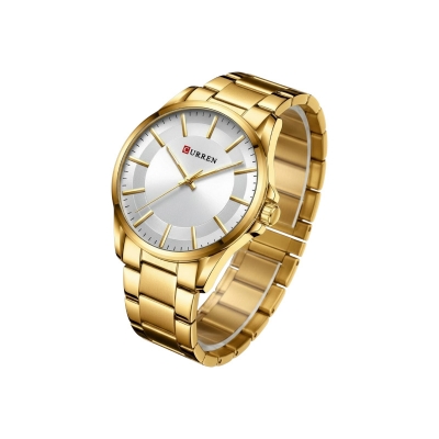 Picture of CURREN 8429 Men's Gold Stainless Steel Watch – Elegant Quartz Timepiece