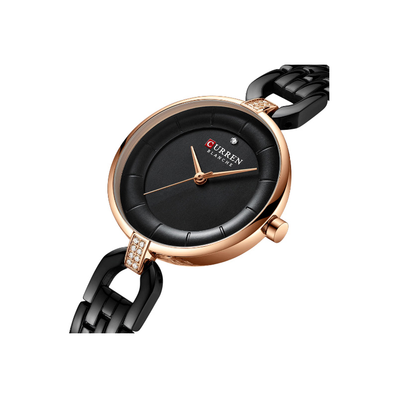 Picture of CURREN 9052 Women's Stainless Steel Analog Quartz Watch – Black