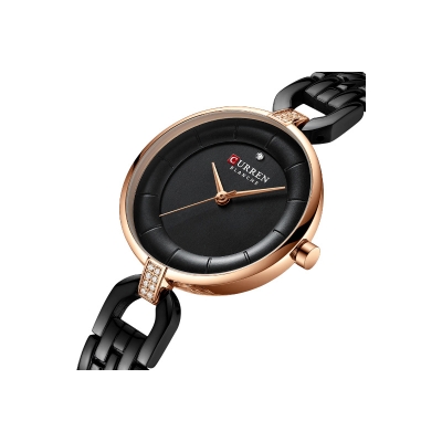 Picture of CURREN 9052 Women's Stainless Steel Analog Quartz Watch – Black