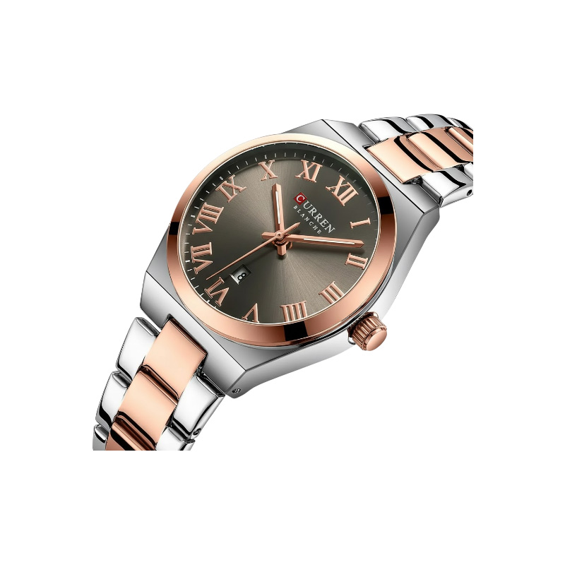 Picture of CURREN 9095 Women's Stainless Steel Analog Quartz Watch – Silver & Rose Gold