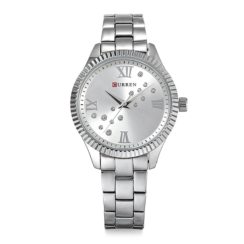 Picture of CURREN 9009 Luxury Waterproof Women's Quartz Watch – Elegant Stainless Steel Timepiece