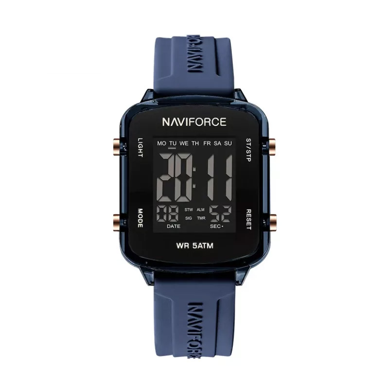 Picture of Naviforce 7120 Women’s Classic Quartz Watch – Blue Dial with Matching Leather Strap