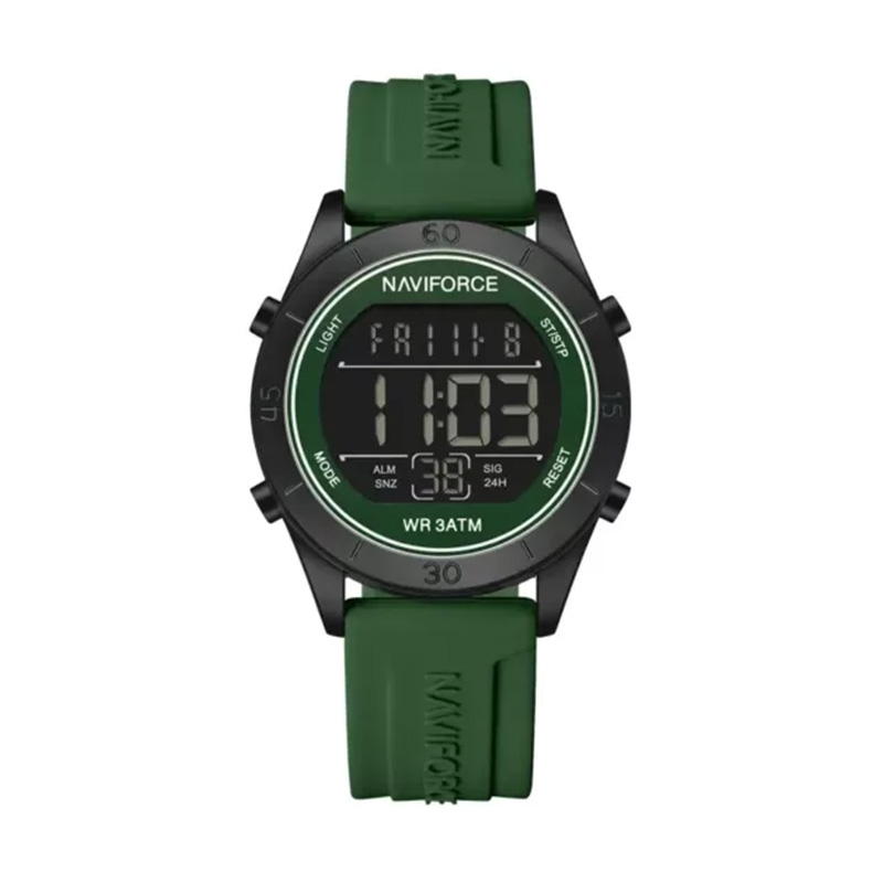 Picture of Naviforce 5054 Elegant Women's Analog Watch – Green Dial with Gold Accents