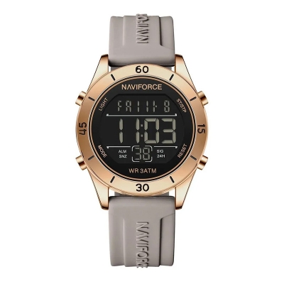 Picture of Naviforce 5054 Women's Quartz Watch – Gray Dial with Rose Gold Case