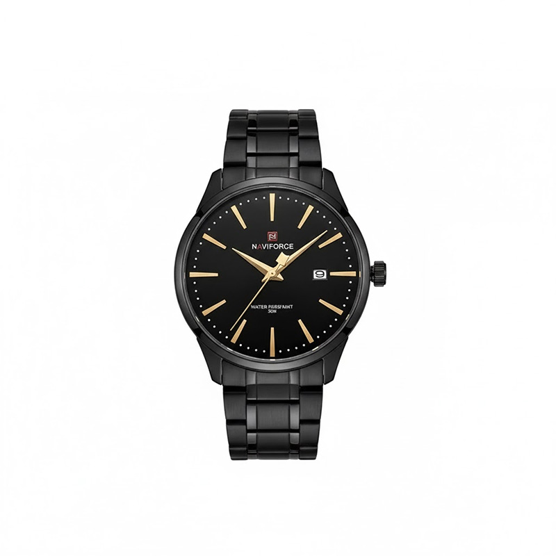 Picture of Naviforce 9230 Men's Dual Display Sport Watch – Black & Gold Edition