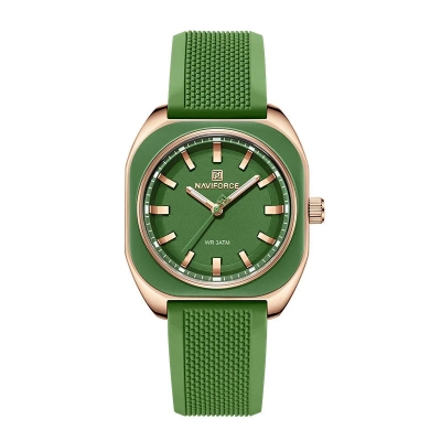 Picture of Naviforce 5061 Women’s Elegant Quartz Watch – Green Dial with Rose Gold Finish