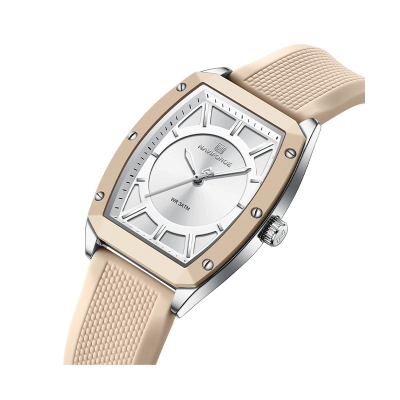 Picture of Naviforce 5049 Women’s Rose Gold Quartz Watch – White Dial with Leather Strap