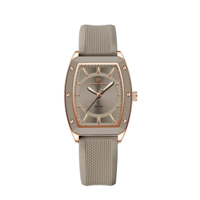 Picture of Naviforce 5049 Women's Rose Gold Watch – Elegant Gray Dial with Stainless Steel Strap