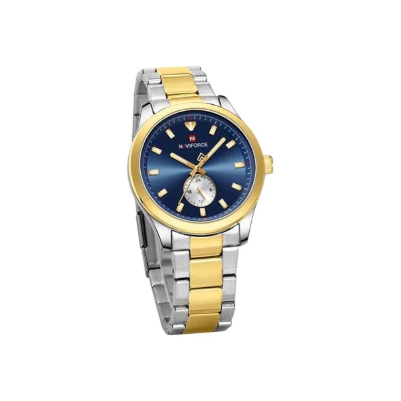 Picture of Naviforce 9231 CH Men's Quartz Watch – Full Gold Stainless Steel with Date Display