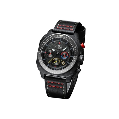 Picture of Naviforce 8057 Men’s Black Stainless Steel Quartz Watch – Bold Design with Sporty Elegance