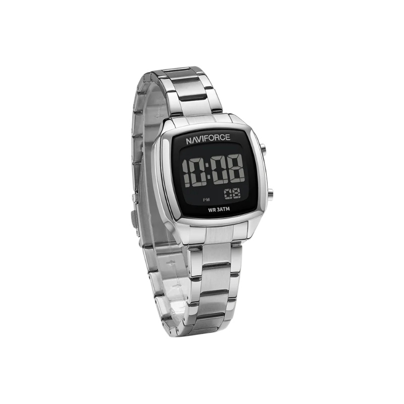 Picture of Naviforce 5047 Women's Silver Mesh Quartz Watch – Sleek Minimalist Design for Everyday Elegance