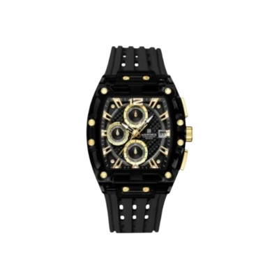Picture of Naviforce 7105 Men's Black & Gold Analog Watch – Bold Design, Timeless Performance