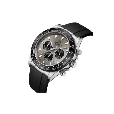 Picture of Naviforce 8054 Men’s Chronograph Sport Watch – Black & Gray Design