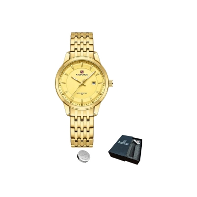 Picture of Naviforce 9228 Women’s Luxury Watch – Elegant Gold Finish