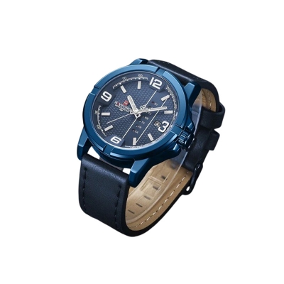 Picture of Naviforce 9177L Men's Watch – Blue Dial with Stainless Steel Band