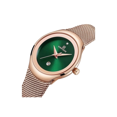 Picture of Naviforce 5004 Men’s Watch – Rose Gold Green Edition