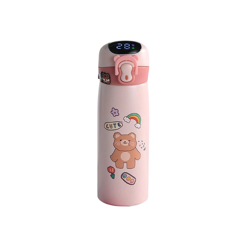 Picture of Cute Character Stainless Steel Kids Tumbler – 500ml Insulated Drink Cup